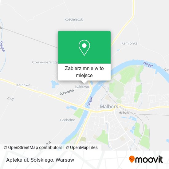 Mapa Apteka ul. Solskiego