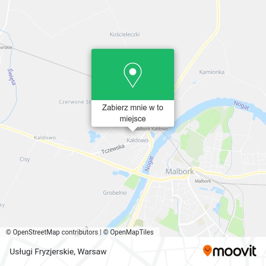 Mapa Usługi Fryzjerskie