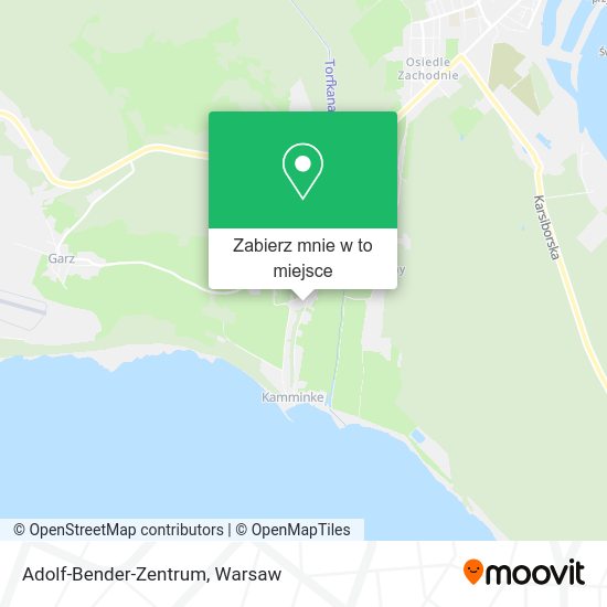 Mapa Adolf-Bender-Zentrum