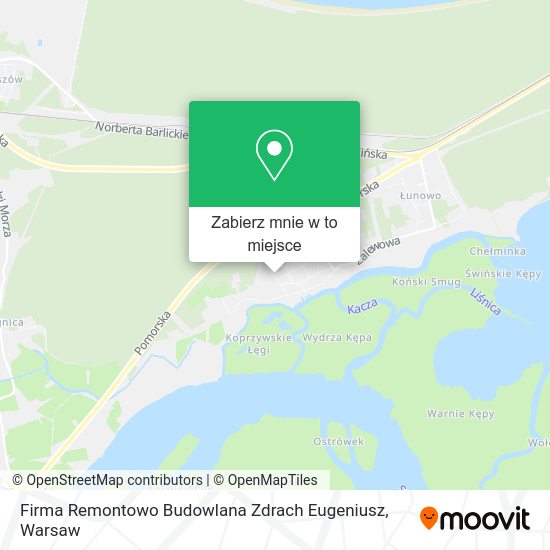 Mapa Firma Remontowo Budowlana Zdrach Eugeniusz