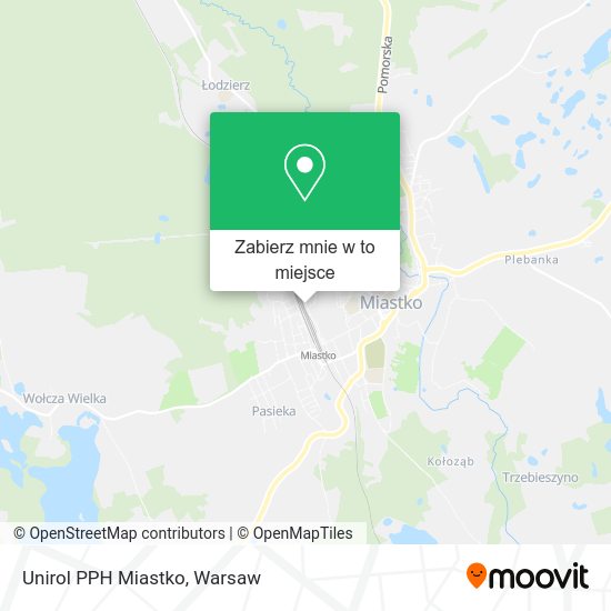 Mapa Unirol PPH Miastko