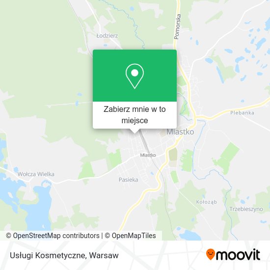 Mapa Usługi Kosmetyczne