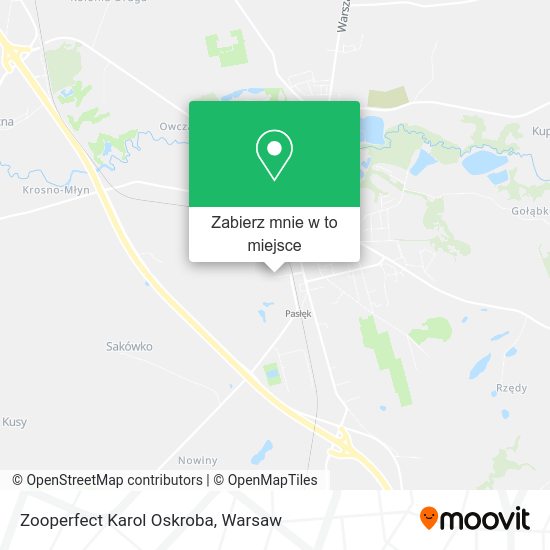 Mapa Zooperfect Karol Oskroba