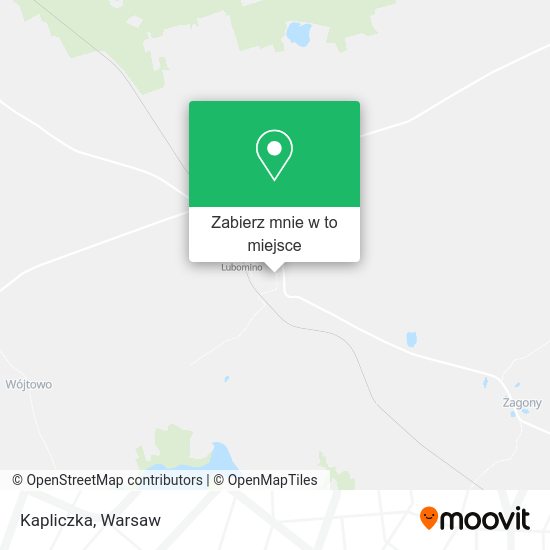 Mapa Kapliczka