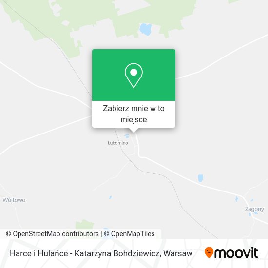 Mapa Harce i Hulańce - Katarzyna Bohdziewicz