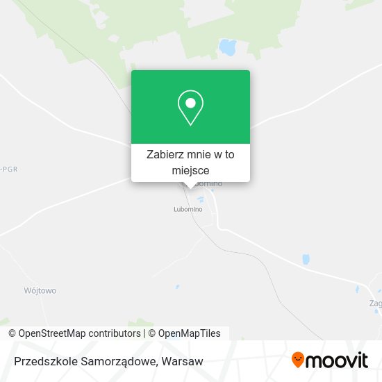 Mapa Przedszkole Samorządowe