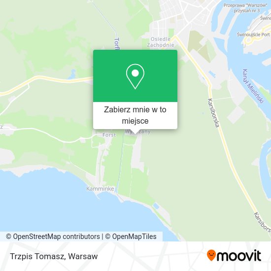 Mapa Trzpis Tomasz