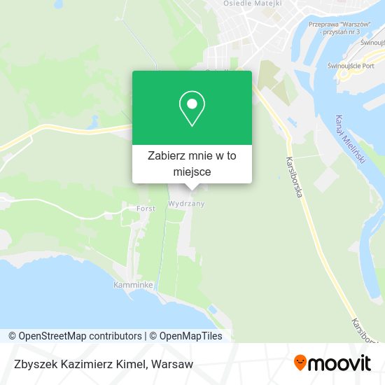 Mapa Zbyszek Kazimierz Kimel