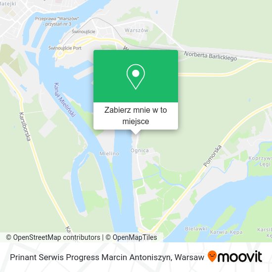 Mapa Prinant Serwis Progress Marcin Antoniszyn