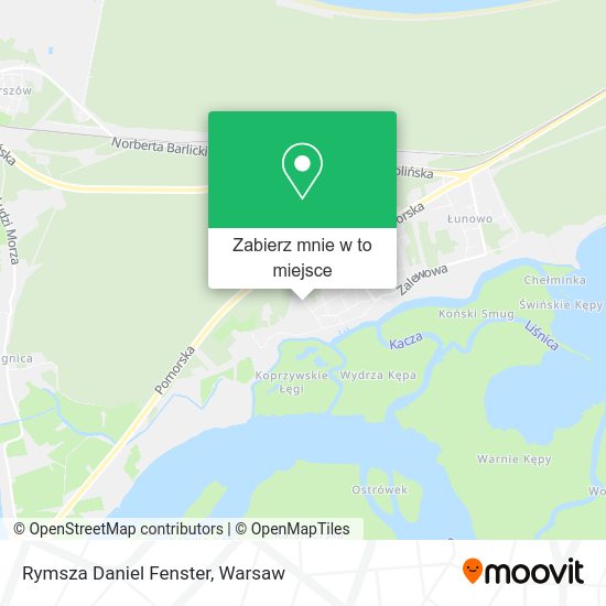 Mapa Rymsza Daniel Fenster