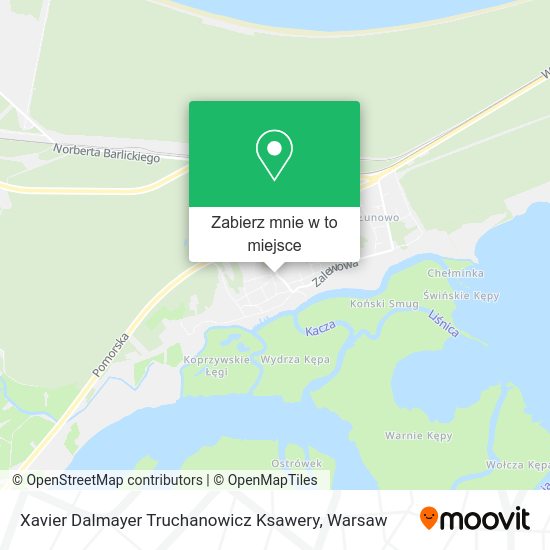 Mapa Xavier Dalmayer Truchanowicz Ksawery