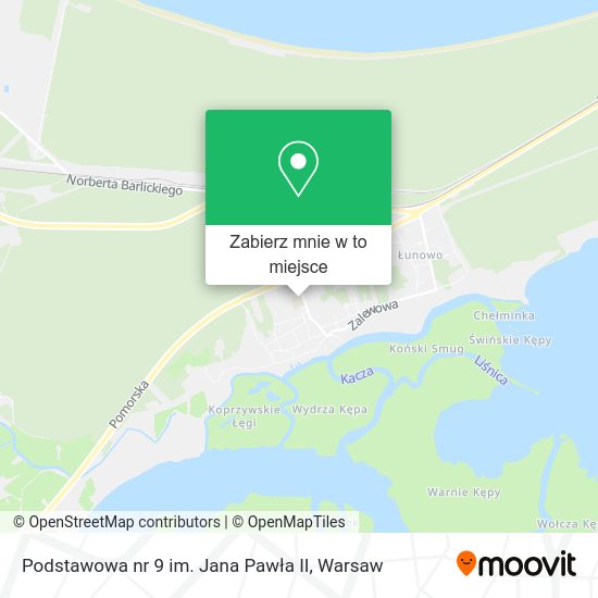 Mapa Podstawowa nr 9 im. Jana Pawła II