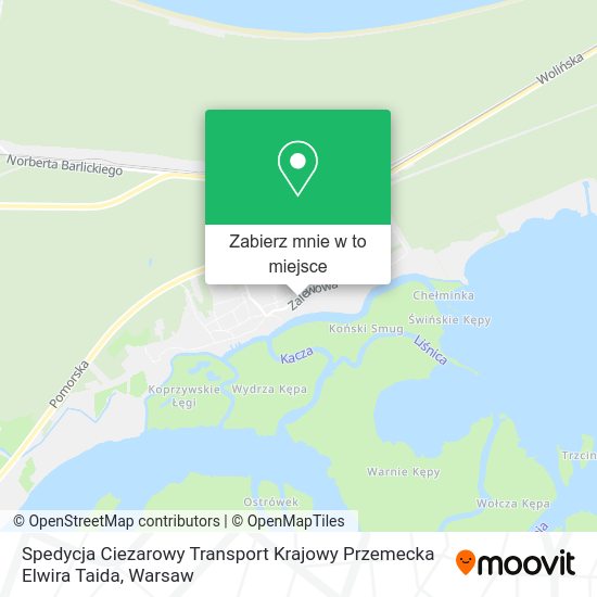 Mapa Spedycja Ciezarowy Transport Krajowy Przemecka Elwira Taida