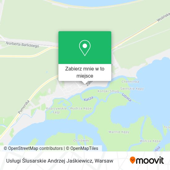 Mapa Usługi Ślusarskie Andrzej Jaśkiewicz