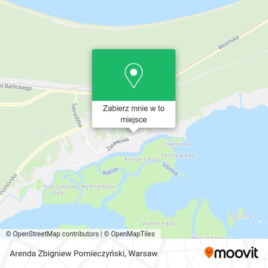 Mapa Arenda Zbigniew Pomieczyński