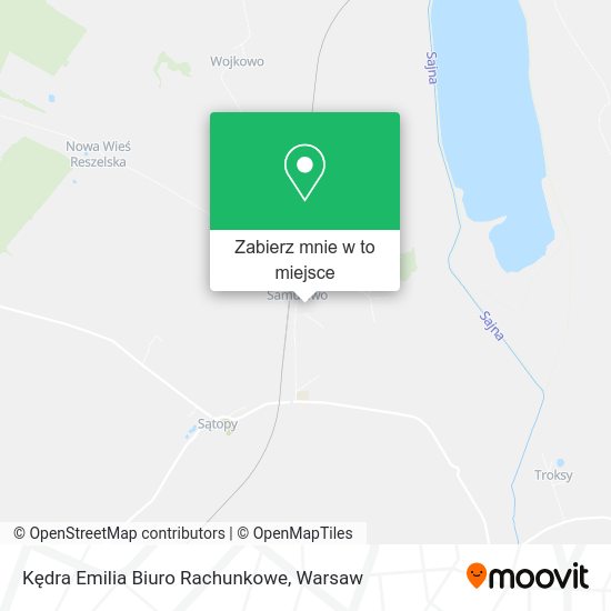 Mapa Kędra Emilia Biuro Rachunkowe