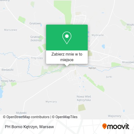 Mapa PH Bomo Kętrzyn