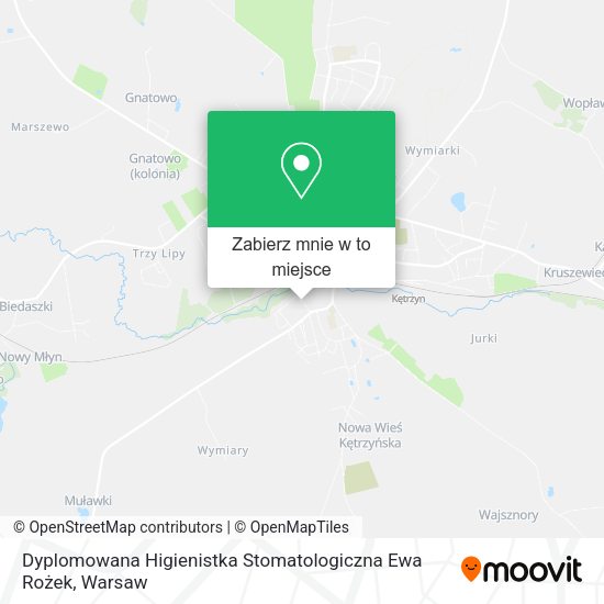 Mapa Dyplomowana Higienistka Stomatologiczna Ewa Rożek