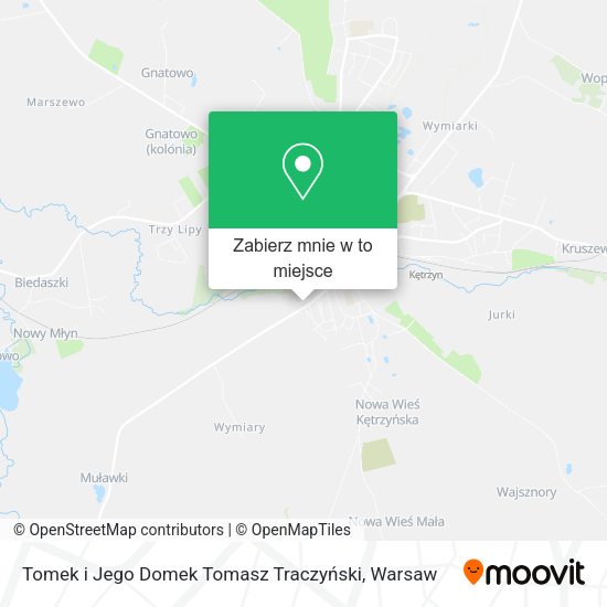 Mapa Tomek i Jego Domek Tomasz Traczyński