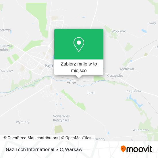 Mapa Gaz Tech International S C