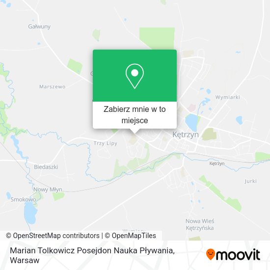 Mapa Marian Tolkowicz Posejdon Nauka Pływania