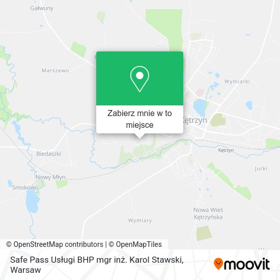 Mapa Safe Pass Usługi BHP mgr inż. Karol Stawski