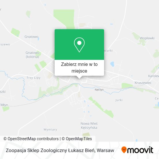 Mapa Zoopasja Sklep Zoologiczny Łukasz Bień