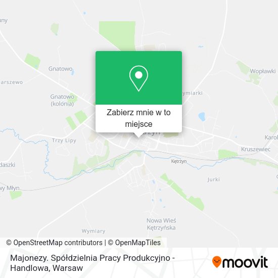 Mapa Majonezy. Spółdzielnia Pracy Produkcyjno - Handlowa