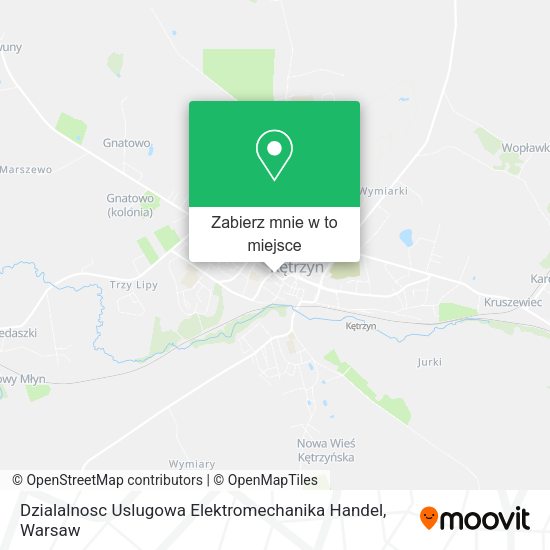 Mapa Dzialalnosc Uslugowa Elektromechanika Handel