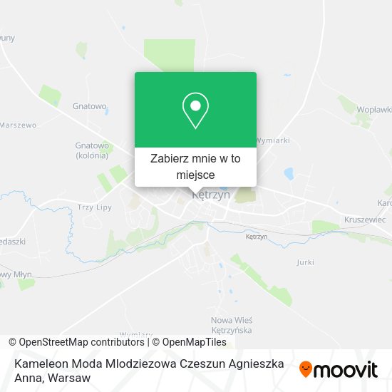 Mapa Kameleon Moda Mlodziezowa Czeszun Agnieszka Anna