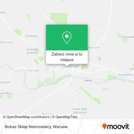 Mapa Bobas Sklep Niemowlecy