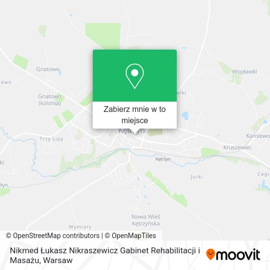 Mapa Nikmed Łukasz Nikraszewicz Gabinet Rehabilitacji i Masażu