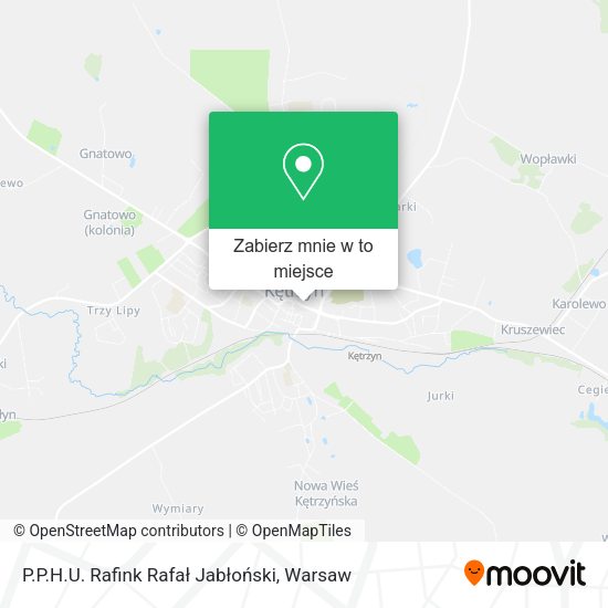 Mapa P.P.H.U. Rafink Rafał Jabłoński