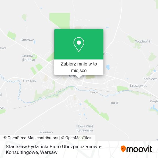 Mapa Stanisław Łydziński Biuro Ubezpieczeniowo-Konsultingowe