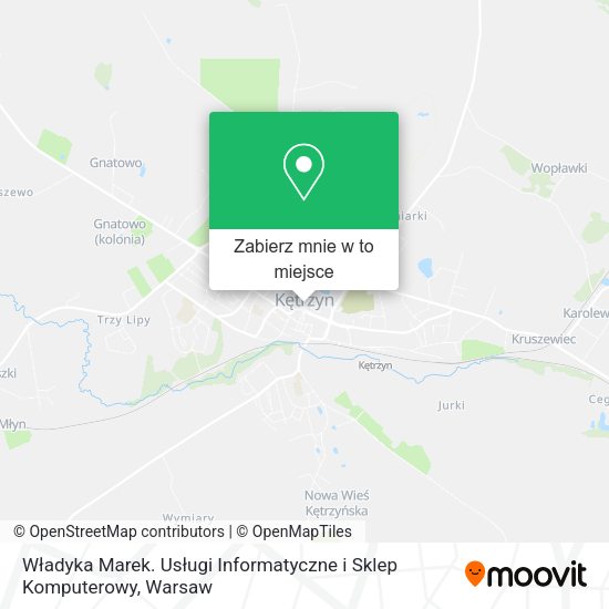 Mapa Władyka Marek. Usługi Informatyczne i Sklep Komputerowy