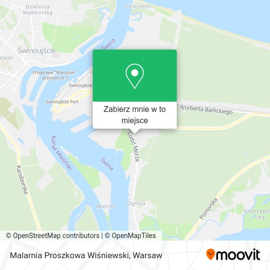 Mapa Malarnia Proszkowa Wiśniewski