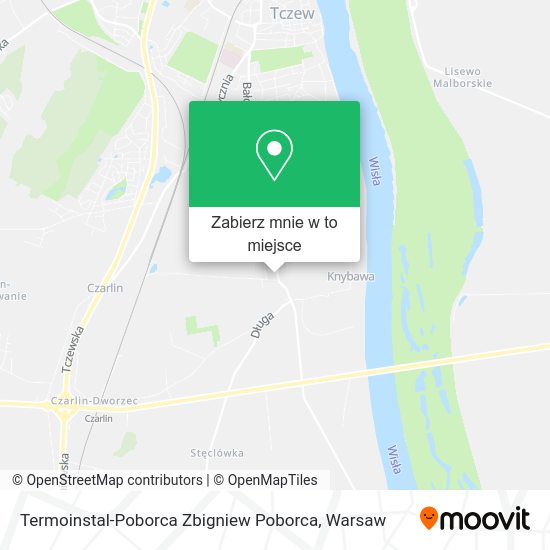 Mapa Termoinstal-Poborca Zbigniew Poborca