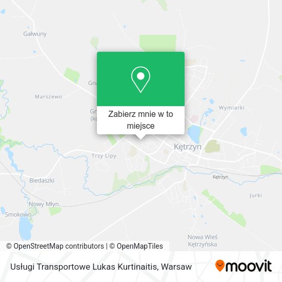 Mapa Usługi Transportowe Lukas Kurtinaitis