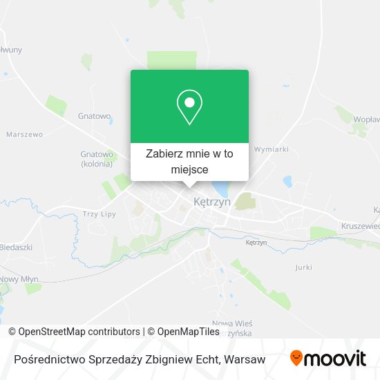 Mapa Pośrednictwo Sprzedaży Zbigniew Echt