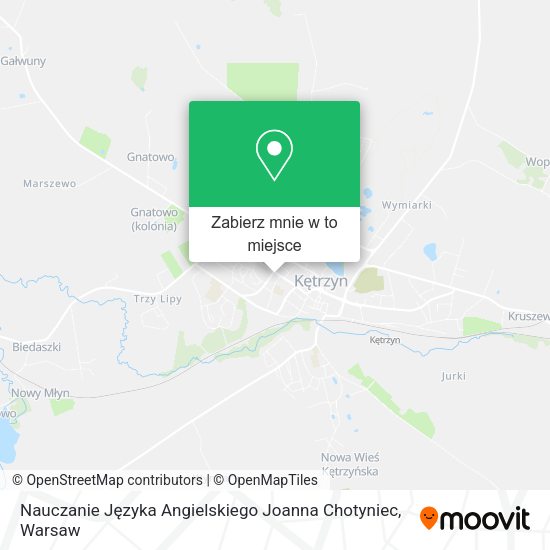 Mapa Nauczanie Języka Angielskiego Joanna Chotyniec