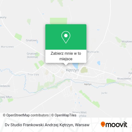 Mapa Dv Studio Frankowski Andrzej Kętrzyn