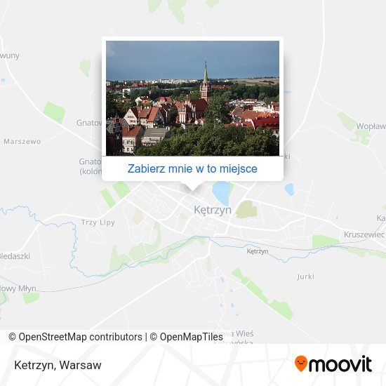 Mapa Ketrzyn