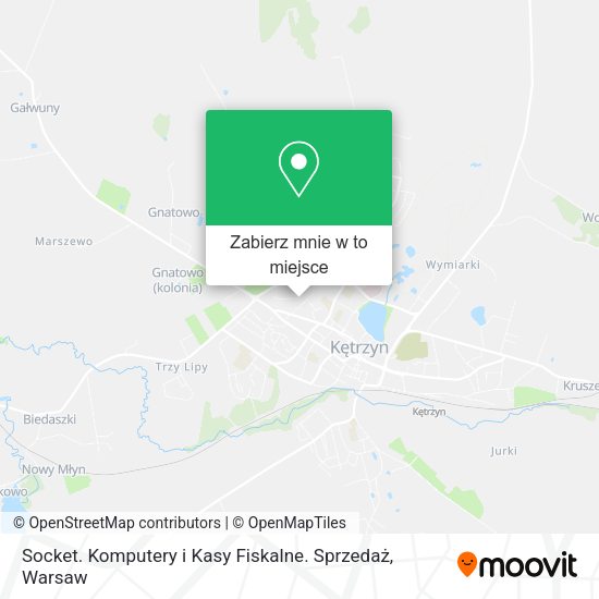 Mapa Socket. Komputery i Kasy Fiskalne. Sprzedaż