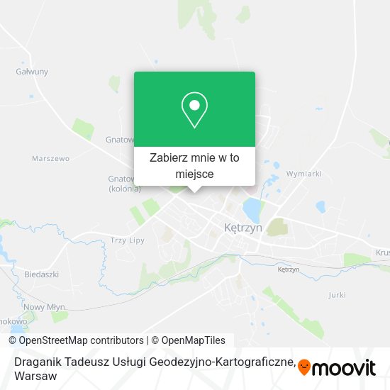 Mapa Draganik Tadeusz Usługi Geodezyjno-Kartograficzne