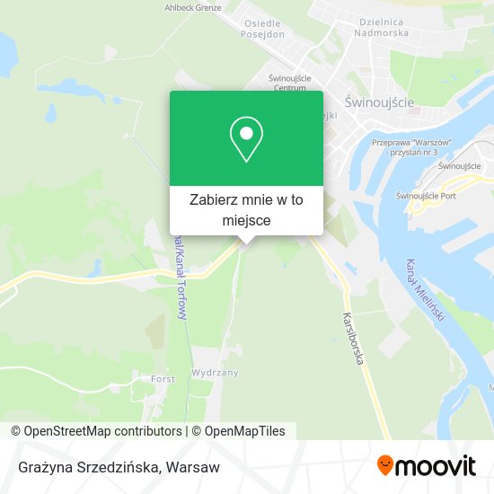 Mapa Grażyna Srzedzińska