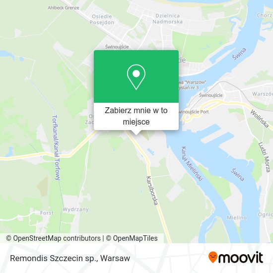 Mapa Remondis Szczecin sp.