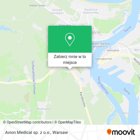 Mapa Avion Medical sp. z o.o.