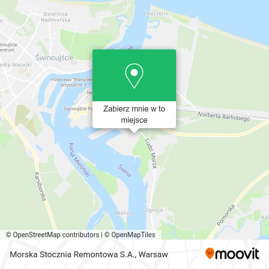 Mapa Morska Stocznia Remontowa S.A.