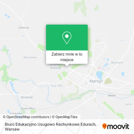 Mapa Biuro Edukacyjno Usugowo Rachunkowe Edurach