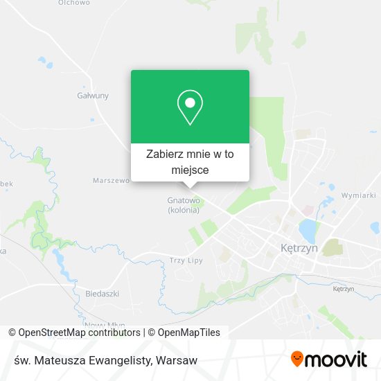 Mapa św. Mateusza Ewangelisty